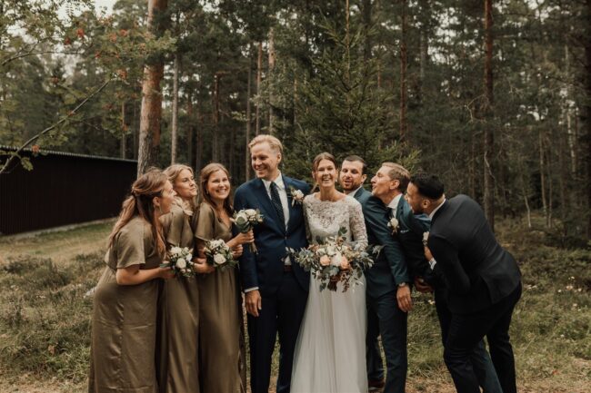 Bröllop i Villa Holmsundsallén