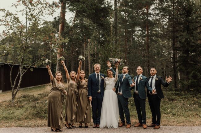 Bröllop i Villa Holmsundsallén