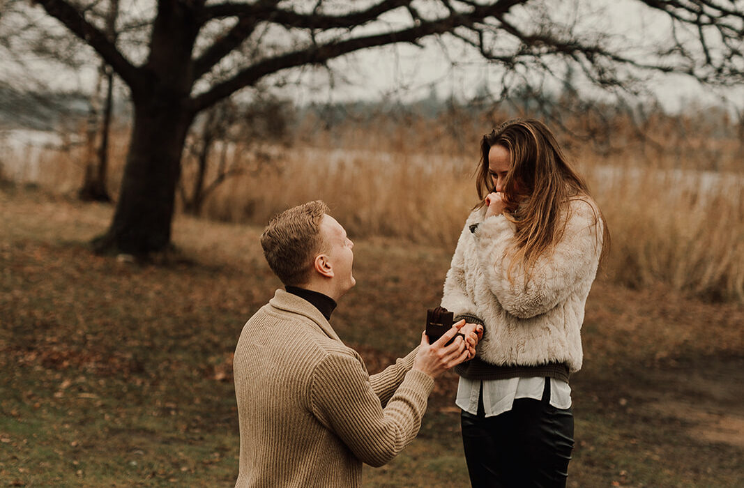Frieri på parfotografering