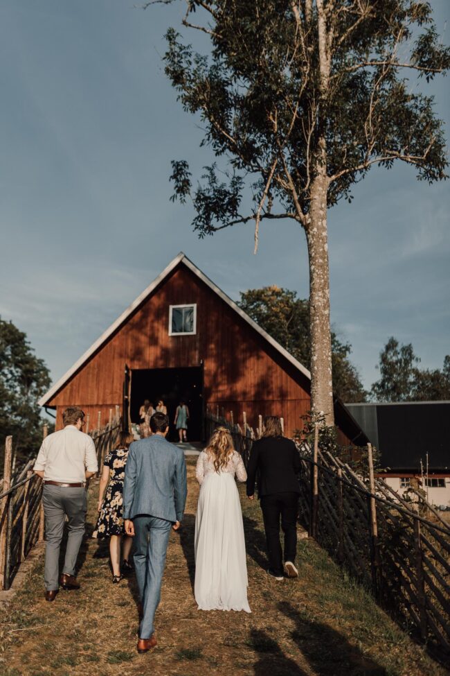 Lantligt bröllop i Småland Fylleskog