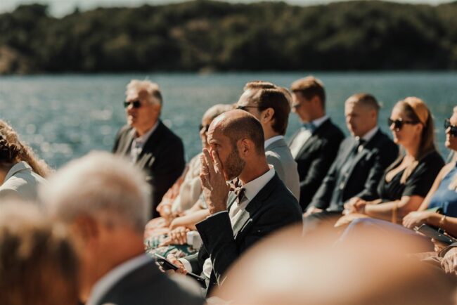 Västkustbröllop vid Nösund sjöstuga